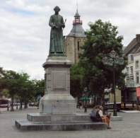 Het beeld van Jan Pieter Minckeleers
