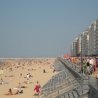 Het strand van Oostende