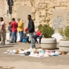 Straatverkopers en bedelaars