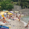 Het strand van Dubrovnik