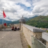De burcht en het Pyrenees museum