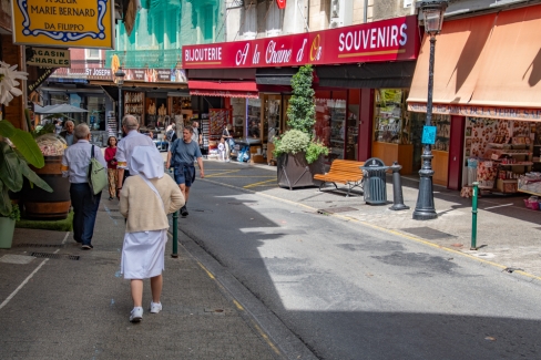 Souvenirwinkels in Lourdes