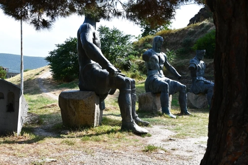 Monument voor de Georgische krijgers