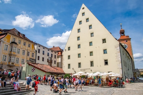 Salzstadel en Historische Wurstkuchl