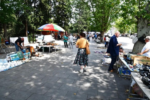 Vlooienmarkt bij de Droge Brug